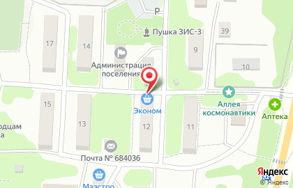 Магазин Эконом в Петропавловске-Камчатском на карте