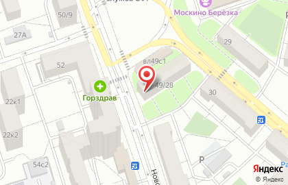 Участковый пункт полиции район Новогиреево на метро Перово на карте