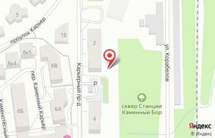 Строящиеся объекты, ООО Камтеко в Карьерном проезде на карте