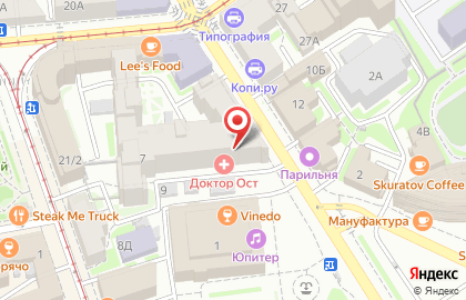 Кафетерий в Нижегородском районе на карте