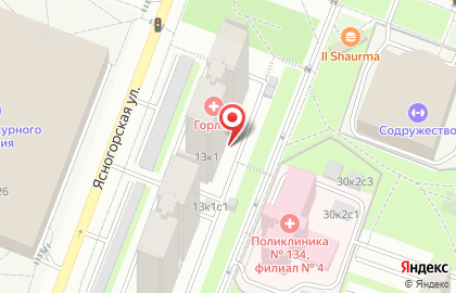 Компания LED-буквы на Ясногорской улице на карте