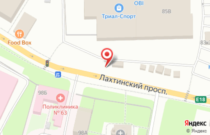 Официальный представитель Reynaers Aspectroom на Лахтинском проспекте на карте