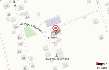 Мечеть, д. Есаулово на карте