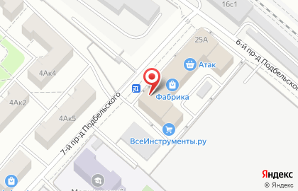 Компьютерный супермаркет Никс на Бульваре Рокоссовского на карте