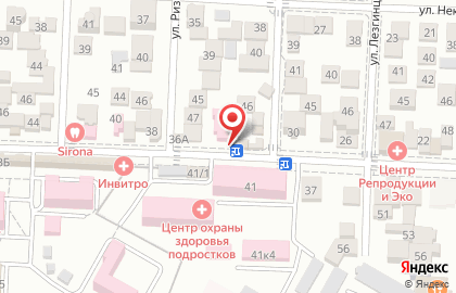 Стоматологический центр Панацея в Советском районе на карте