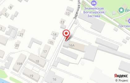 Компания Carddex на Заречной улице на карте