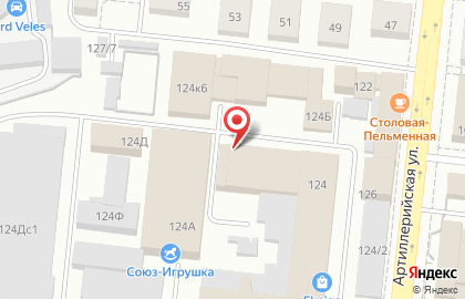 Торговая компания ИнтерСервис ЛТД в Тракторозаводском районе на карте