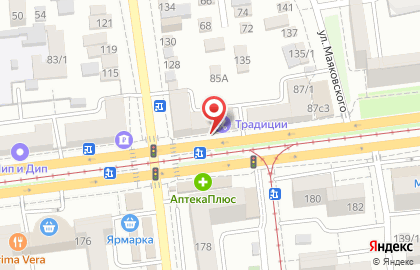 Барбершоп BORODACHI на Ставропольской улице на карте