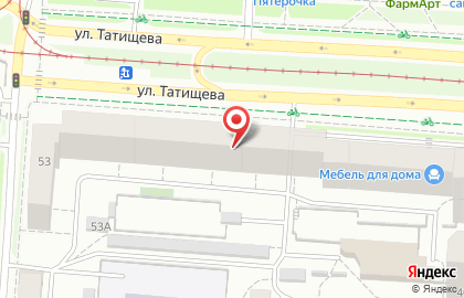 Интернет-магазин TAMAMM на Татищева на карте