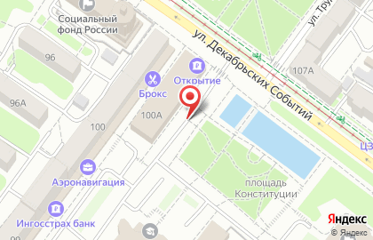 ООО Этажи на улице Декабрьских Событий на карте