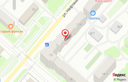 Агентство недвижимости Новосел на улице Нефтяников на карте