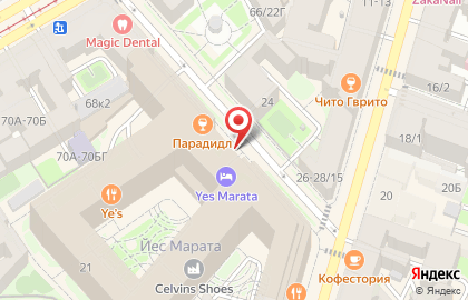 Агентство недвижимости Петербургские дома на карте
