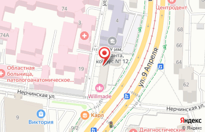 Салон красоты HairRich в Ленинградском районе на карте