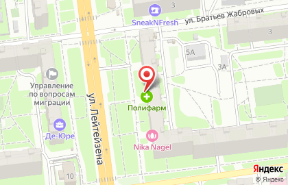 Салон красоты Nika Nagel в Советском районе на карте