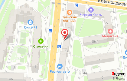 Микрокредитная компания РосДеньги в Советском районе на карте