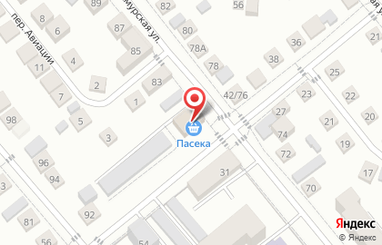 Магазин Пасека в Тюмени на карте