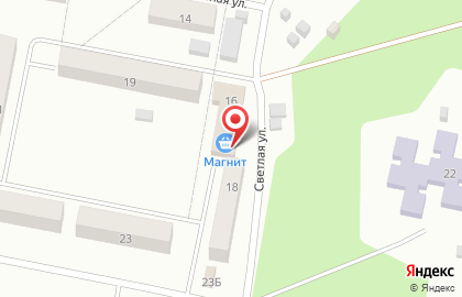 Супермаркет Магнит в Новосибирске на карте
