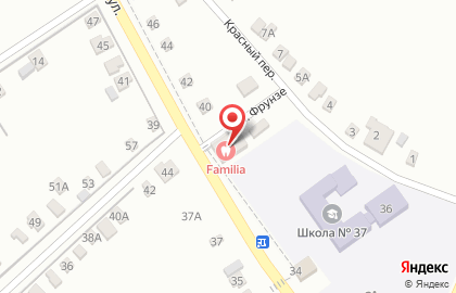 Загородная стоматологическая практика Familia на Красной улице на карте