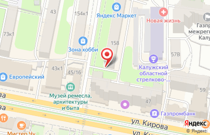 Сантехмаркет40.рф на улице Суворова на карте