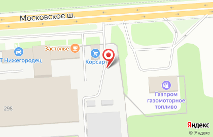 Символ на Московском шоссе на карте