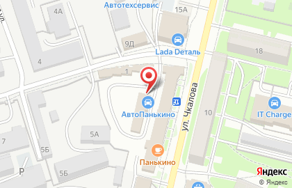 Авторынок Панькино на карте