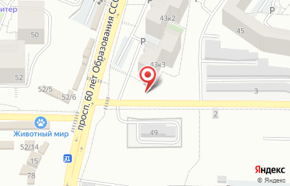 Новый город в Советском районе на карте