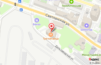 ЗАО Банкомат, Банк ВТБ24 на Светланской улице на карте