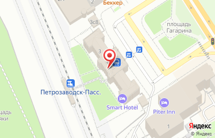 Банкомат Балтийский Банк, Петрозаводский филиал на площади Гагарина на карте