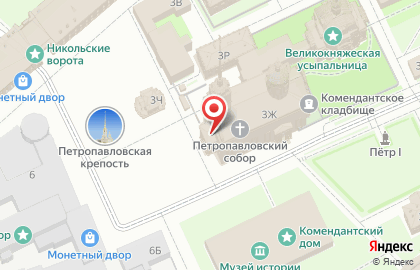 Петропавловский Собор на карте