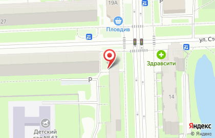 Магазин оптики на улице Генерала Симоняка, 23 на карте