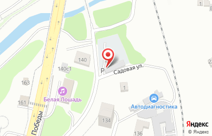 Автостоянка в Кисловодске на карте