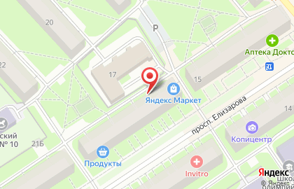 Saintcomp на проспекте Елизарова на карте
