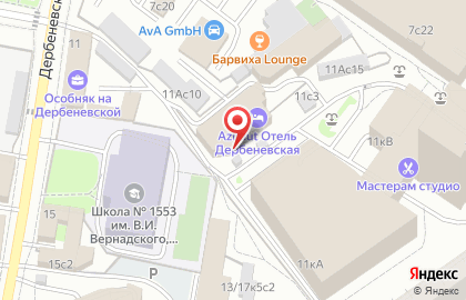 Галерея на Павелецкой на карте