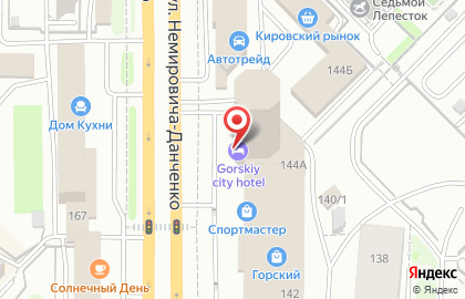 Gorskiy city hotel на карте