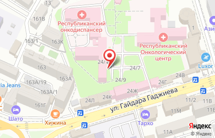 Республиканский онкологический диспансер в Кировском районе на карте