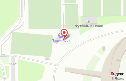 Стадион Юность в Центральном районе на карте