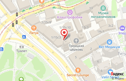 Торговая фирма Москва-Амрос в Таганском районе на карте