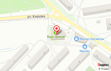 Магазин Букварь на Кирова на карте