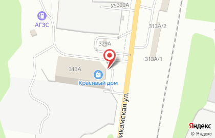 Точка продаж напольных покрытий Tarkett в Орджоникидзевском районе на карте