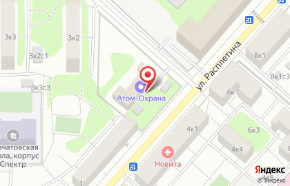 Компания Атом-охрана на карте