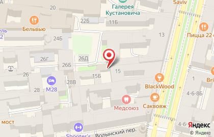 Хостел Feelin на карте