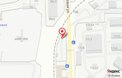 Шиномонтажная мастерская ШинПро на Кожуховской на карте