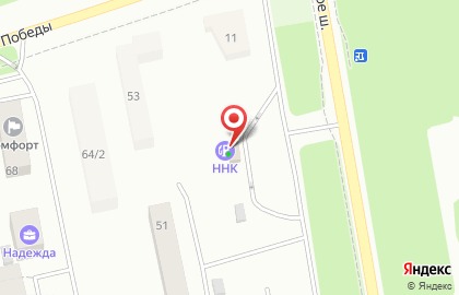 АЗС ННК в Хабаровске на карте
