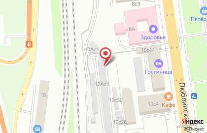 Гаражный кооператив Авто-Москвич-25 на карте
