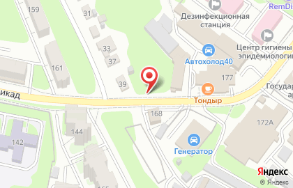 Служба дезинфекции в Калуге на карте