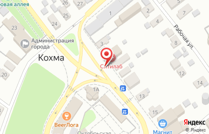 Магазин мясной продукции Сабиново на Почтовой улице на карте