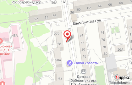 Фрезия на улице Фрунзе на карте