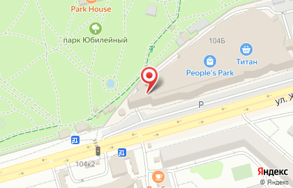 Офис продаж и обслуживания Билайн в Октябрьском районе на карте