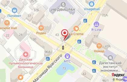 Клиника эпиляции и косметологии Шелк в Советском районе на карте