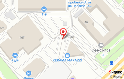 Сервисный центр Феникс на улице Партизана Железняка на карте